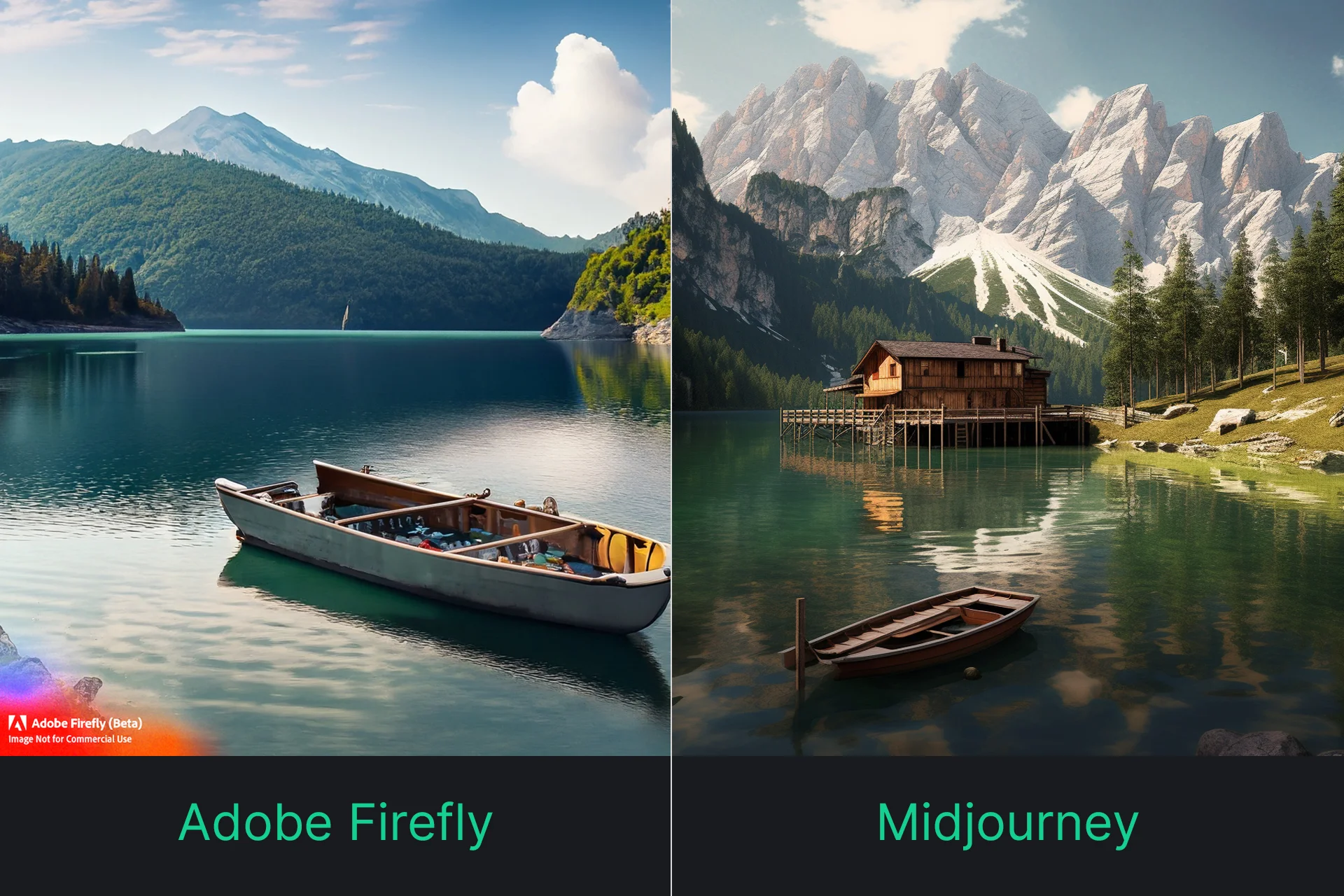 Confronto Firefly Midjourney